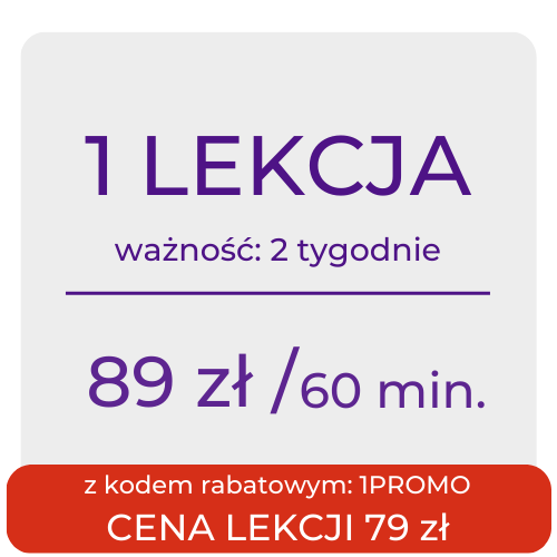 1 LEKCJA zdjęcie 1