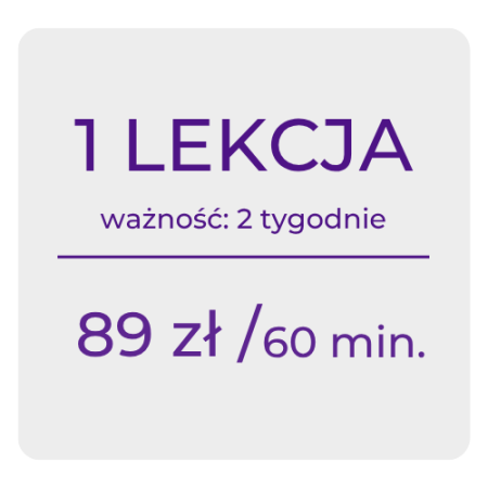 1 LEKCJA